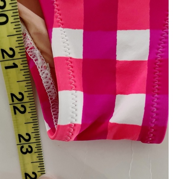 SZ Blockprints™ X J.Crew wide-strap one-piece in gingham Style #AO969 Size 10 - Picture 9 of 10